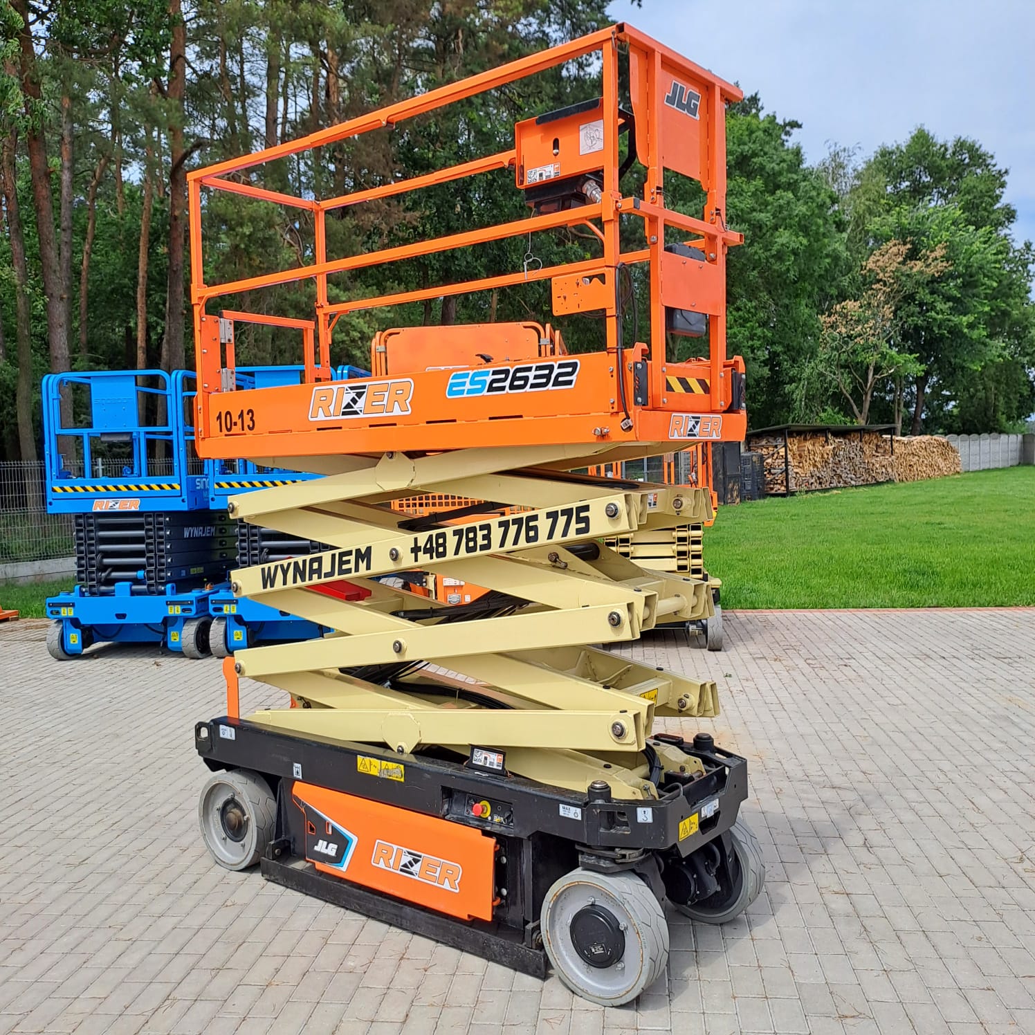 Podest nożycowy – 10m Elektryczny JLG ES2632